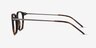 Esquire Tortoise Acetate-metalEyeglass Frames from EyeBuyDirect, Side View