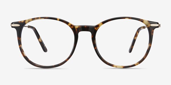 Quill Écailles Acetate-metal Montures de lunettes de vue