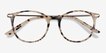Quill Ivory Tortoise Acetate, MetalEyeglass Frames from EyeBuyDirect, Closed View