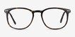 Savvy Tortoise Acetate, MetalEyeglass Frames from EyeBuyDirect, Front View