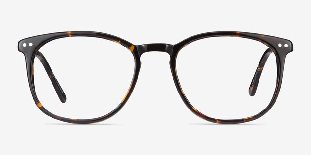 Savvy Tortoise Acetate-metalEyeglass Frames from EyeBuyDirect, Front View