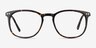 Savvy Tortoise Acetate-metalEyeglass Frames from EyeBuyDirect, Front View