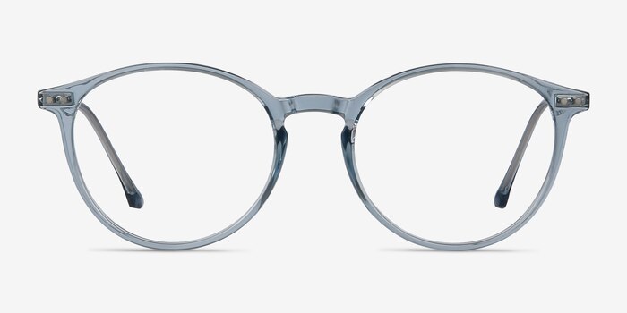 Amity Blue Plastic-metal Eyeglass Frames from EyeBuyDirect
