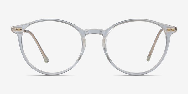 Amity Transparent Plastic-metal Montures de lunettes de vue