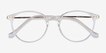 Amity Clear Plastic, MetalEyeglass Frames from EyeBuyDirect, Closed View