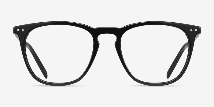 Distance Black Acetate-metal Eyeglass Frames from EyeBuyDirect