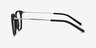 Distance Black Acetate-metalEyeglass Frames from EyeBuyDirect, Side View