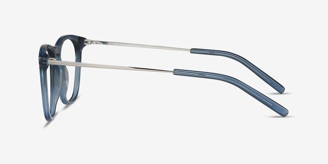 Distance Green Acetate-metalEyeglass Frames from EyeBuyDirect, Side View