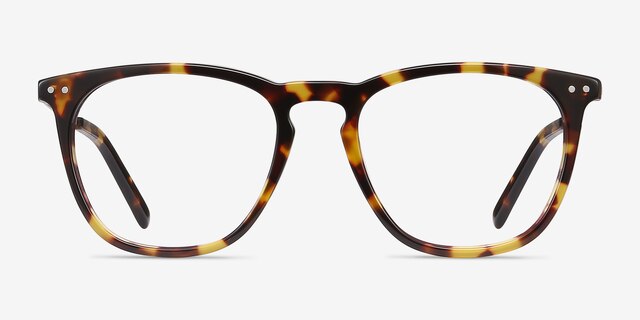 Distance Tortoise Acetate-metalEyeglass Frames from EyeBuyDirect, Front View