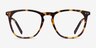 Distance Tortoise Acetate-metalEyeglass Frames from EyeBuyDirect, Front View