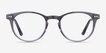 Traveller Gray Acetate, MetalEyeglass Frames from EyeBuyDirect, Front View