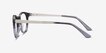 Traveller Gray Acetate, MetalEyeglass Frames from EyeBuyDirect, Side View
