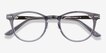 Traveller Gray Acetate, MetalEyeglass Frames from EyeBuyDirect, Closed View