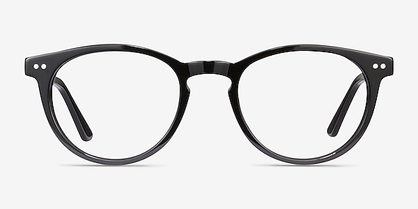 Traveller Black Acetate Eyeglass Frames