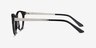 Traveller Black AcetateEyeglass Frames from EyeBuyDirect, Side View