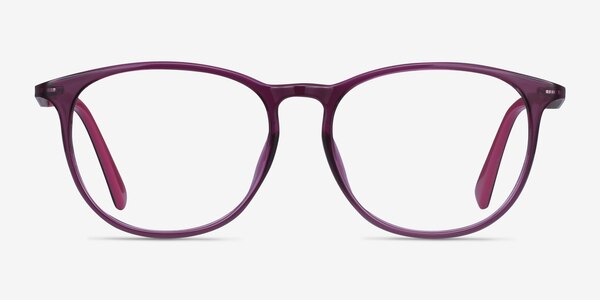 Today Violet Plastic-metal Montures de lunettes de vue