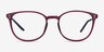 Spoken Purple MetalEyeglass Frames from EyeBuyDirect, Front View