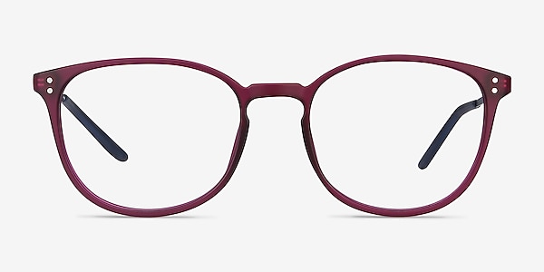 Spoken Purple Metal Eyeglass Frames
