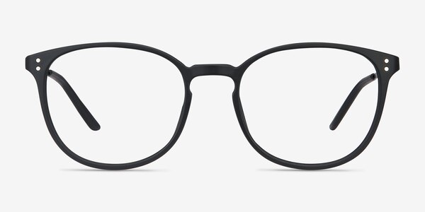 Spoken Black Plastic-metal Eyeglass Frames
