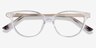 Element Transparent Plastic-metalMontures de lunettes de vue d'EyeBuyDirect, Vue Rapprochée