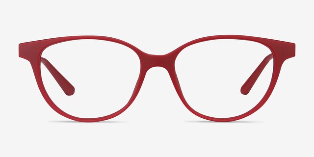 Element Red Plastic-metalEyeglass Frames from EyeBuyDirect, Front View