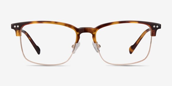 Explorer Écailles Acetate-metal Montures de lunettes de vue