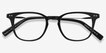 Candor Black Acetate, MetalEyeglass Frames from EyeBuyDirect, Closed View