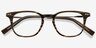 Candor Striped AcetateEyeglass Frames from EyeBuyDirect, Closed View