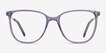 Aroma Purple Acetate, MetalEyeglass Frames from EyeBuyDirect, Front View