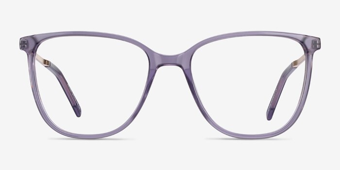 Aroma Purple Acetate-metal Eyeglass Frames from EyeBuyDirect