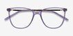 Aroma Purple Acetate, MetalEyeglass Frames from EyeBuyDirect, Closed View