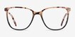 Aroma Tortoise Green Acetate, MetalEyeglass Frames from EyeBuyDirect, Front View