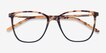 Aroma Tortoise Green Acetate, MetalEyeglass Frames from EyeBuyDirect, Closed View