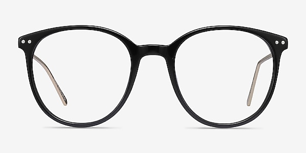Oriana Black Acetate-metal Eyeglass Frames
