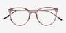 Oriana Pink Acetate-metalEyeglass Frames from EyeBuyDirect, Closed View