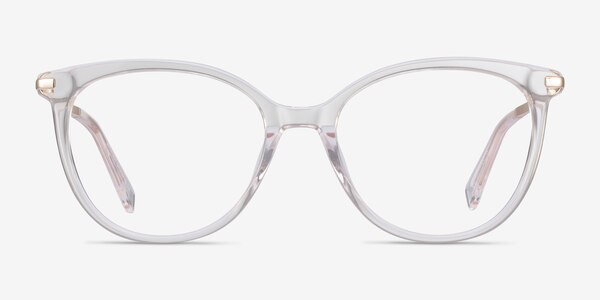 Attitude Clear Acetate-metal Eyeglass Frames