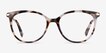 Attitude Ivory Tortoise Acetate, MetalEyeglass Frames from EyeBuyDirect, Front View