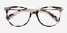 Attitude Ivory Tortoise Acetate-metalEyeglass Frames from EyeBuyDirect, Closed View