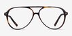 Viento Warm Tortoise AcetateEyeglass Frames from EyeBuyDirect, Front View