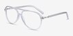 Viento Clear AcetateEyeglass Frames from EyeBuyDirect, Angle View
