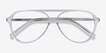 Viento Clear AcetateEyeglass Frames from EyeBuyDirect, Closed View