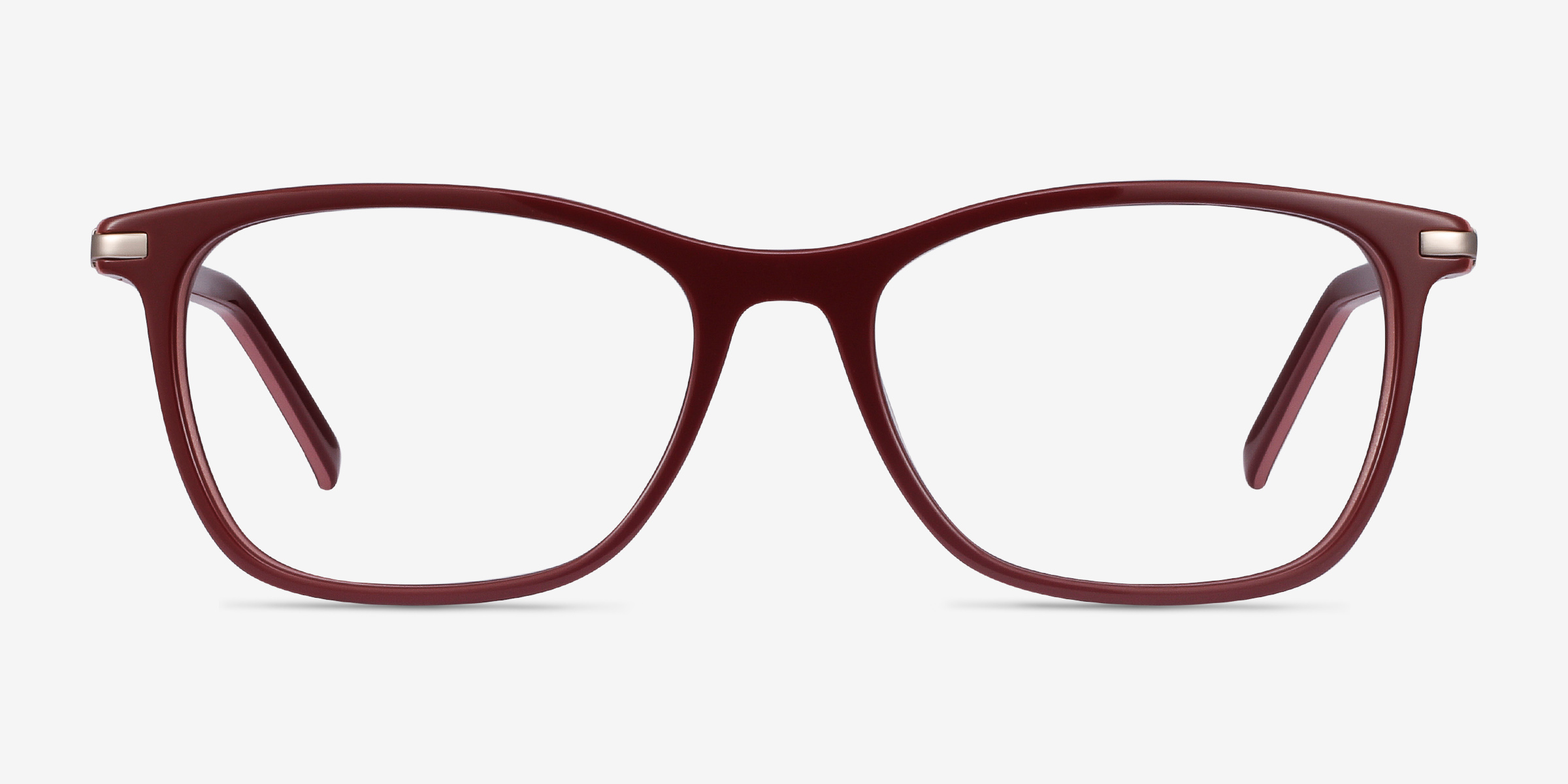 Field Cat Eye Burgundy Glasses for Women | Eyebuydirect