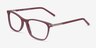 Field Pink Acetate-metalEyeglass Frames from EyeBuyDirect, Angle View