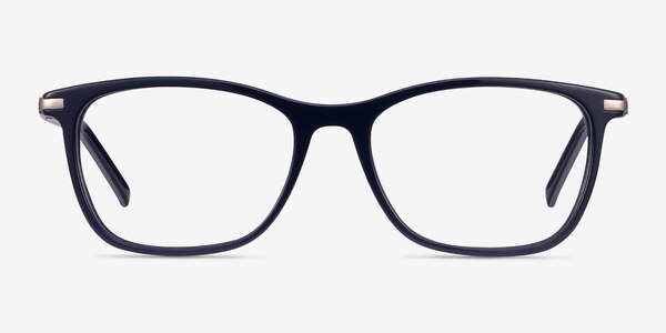 Field Navy Acetate-metal Eyeglass Frames
