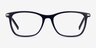 Field Navy Acetate-metalEyeglass Frames from EyeBuyDirect, Front View