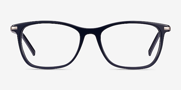 Field Navy Acetate-metal Eyeglass Frames