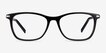 Field Black Acetate, MetalEyeglass Frames from EyeBuyDirect, Front View