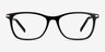 Field Black Acetate-metalEyeglass Frames from EyeBuyDirect, Front View