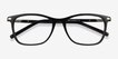 Field Black Acetate, MetalEyeglass Frames from EyeBuyDirect, Closed View
