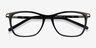 Field Black Acetate-metalEyeglass Frames from EyeBuyDirect, Closed View